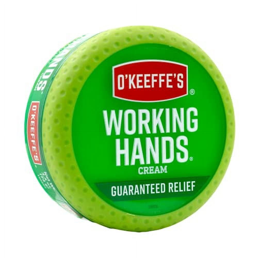 O'Keeffe's Working Hands Hand Cream for Extremely Dry, Cracked Hands, 3