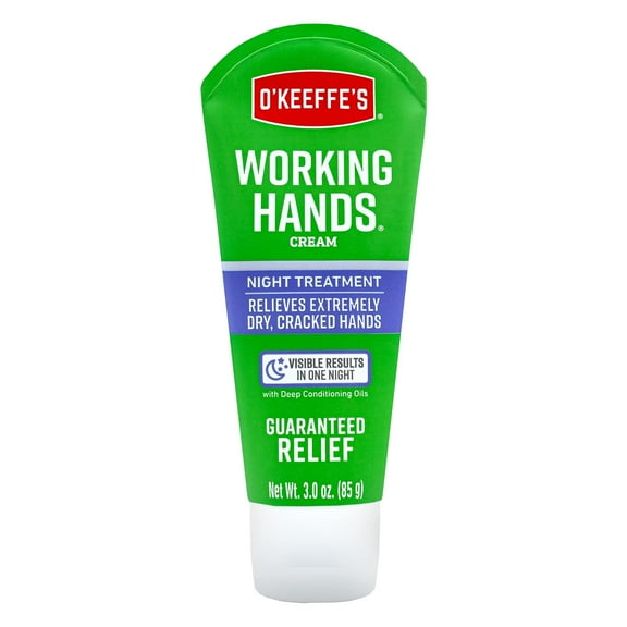 O'Keeffe's Working Hands Night Treatment Tube 3.0 oz
