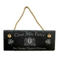 thumbnail image 1 of O'Loughlin Irish Coat of Arms Slate Plaque Blessing - Céad Míle Fáilte, 1 of 1