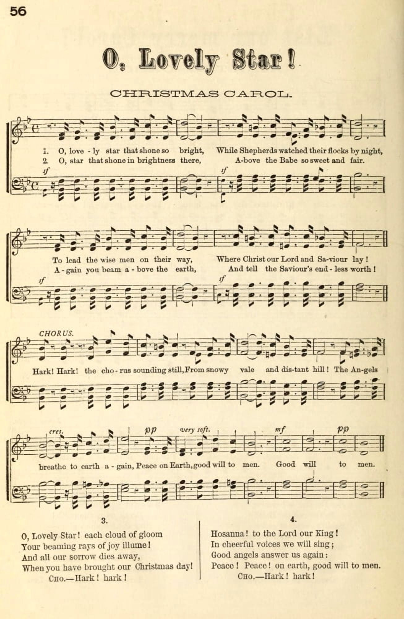 O Lovely Star Chaplet of original hymns and songs 1873 Canvas Art - (24 x 36)