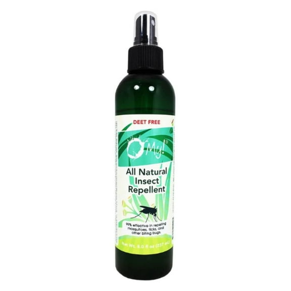 O My! All Natural Insect Repellent | Make the Bugs Flee, The Natural Deet-Free Way | Five 100% Pure Essential Oils | Made in USA