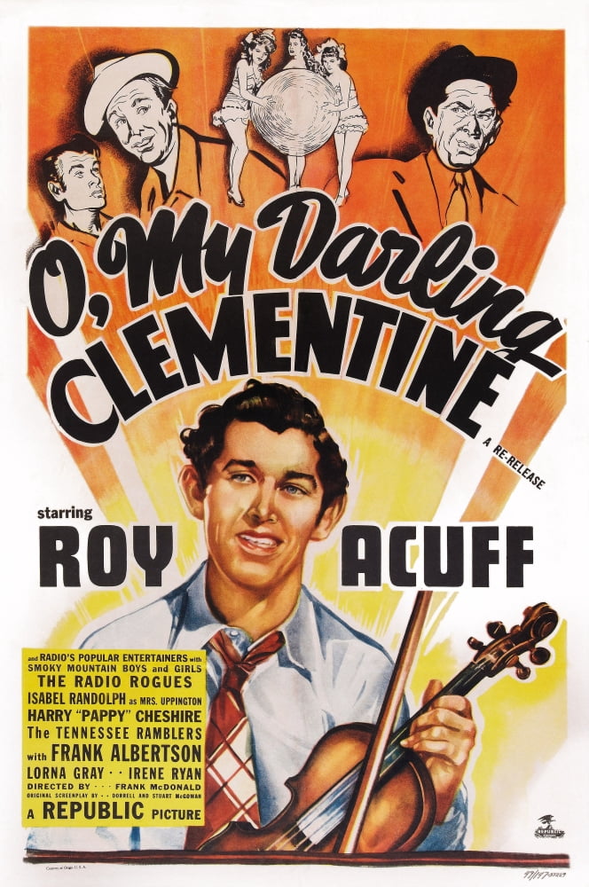 O My Darling Clementine U Canvas Art - (24 x 36)