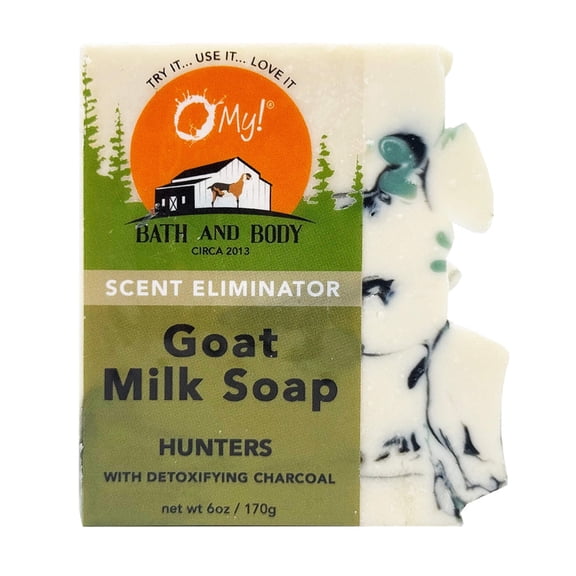O My! Goat Milk Artisan Hunting Soaps | Made with Raw Goat Milk | Free of Parabens More | Handcrafted USA
