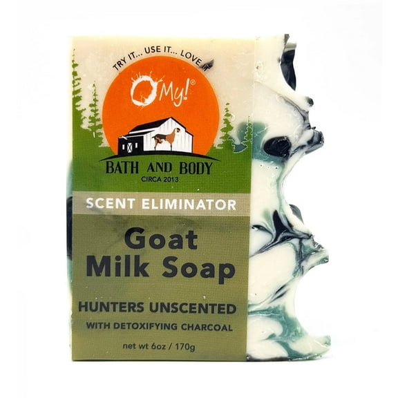 O My! Goat Milk Artisan Hunting Soaps | Made with Raw Goat Milk | Free of Parabens  More | Handcrafted USA