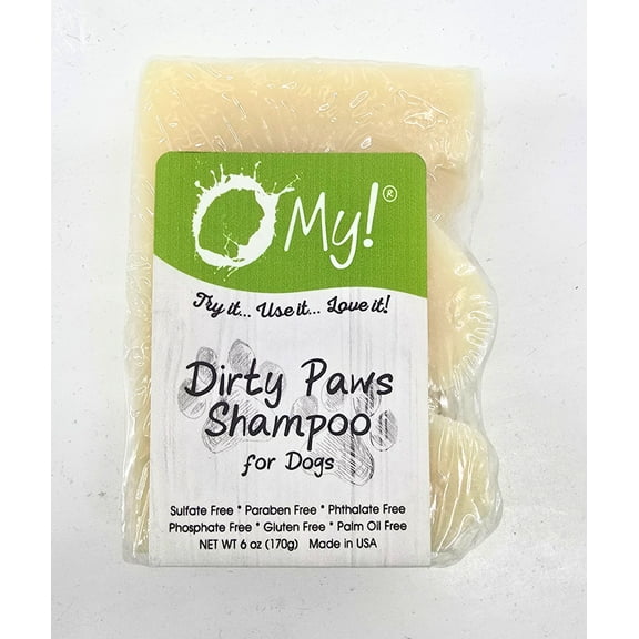 O My! Goat Milk Dog Shampoo | Made with Farm-Fresh Goat Milk & Five Essential Oils | Paraben Free | Handcrafted in USA