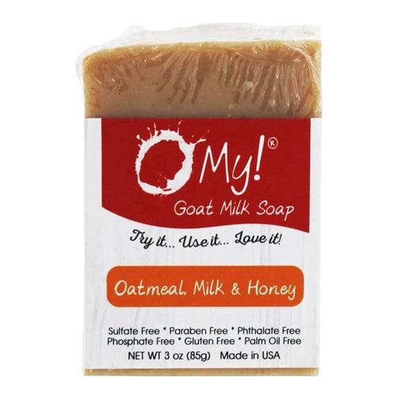 O My! Goat Milk Lip Balm | Shea Butter and Vitamin E | Free of Parabens  More | Handcrafted in USA