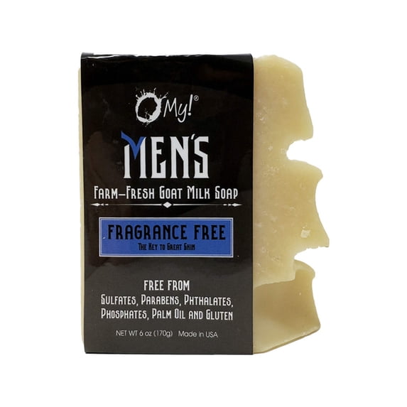 O My! Goat Milk Soap Bar 6oz | Made with Farm-Fresh Goat Milk | Free of Parabens More | Handcrafted USA