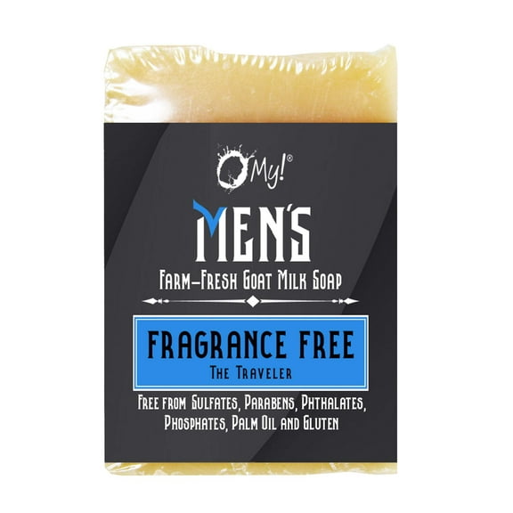 O My! Goat Milk Soap Bar Hotel Size 1.5oz Traveler | Made with Raw Goat Milk | Free of Parabens More | Handcrafted USA