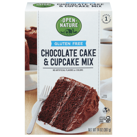 O N Chocolate Cake & Cupcake Mix, Gluten Free, 14 oz