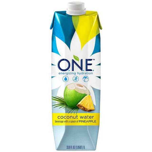 O.N.E. Pineapple Coconut Water, 33.8 Fl. Oz.
