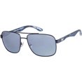 thumbnail image 1 of O'NEILL ALAMEDA 2.0 Men's Navigator Polarized Sunglasses (Matte Navy/Water Graphic, 43.4-16-140), 1 of 5