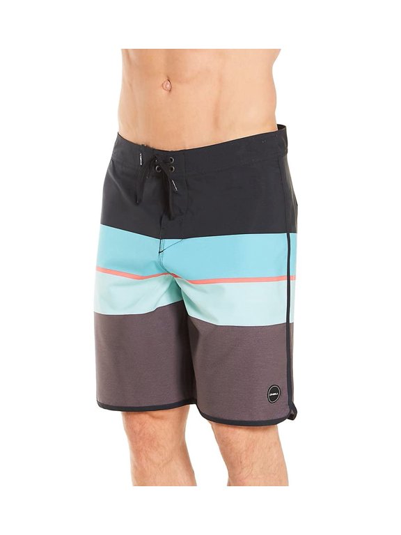 Four Square Stretch Boardshort Black 40