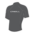 thumbnail image 1 of O'NEILL MEN'S BASIC SKINS 50+ SHORT SLEEVE RASH GUARD, Graphite, Size 2XL, 1 of 2