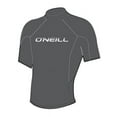 thumbnail image 1 of O'NEILL MEN'S BASIC SKINS 50+ SHORT SLEEVE RASH GUARD, Graphite, Size XL, 1 of 2