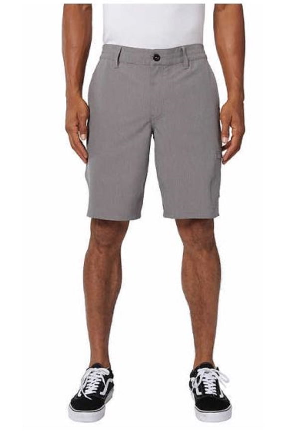 Mens Curl Bottoms Short, Charcoal Gray, 40