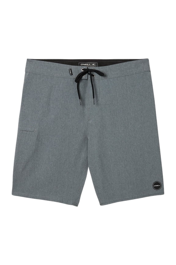 Mens Hyperfreak Solid Swim, Heather Grey, 42