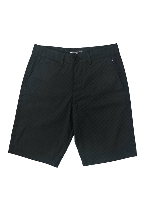 men's walk shorts (Black, 36)