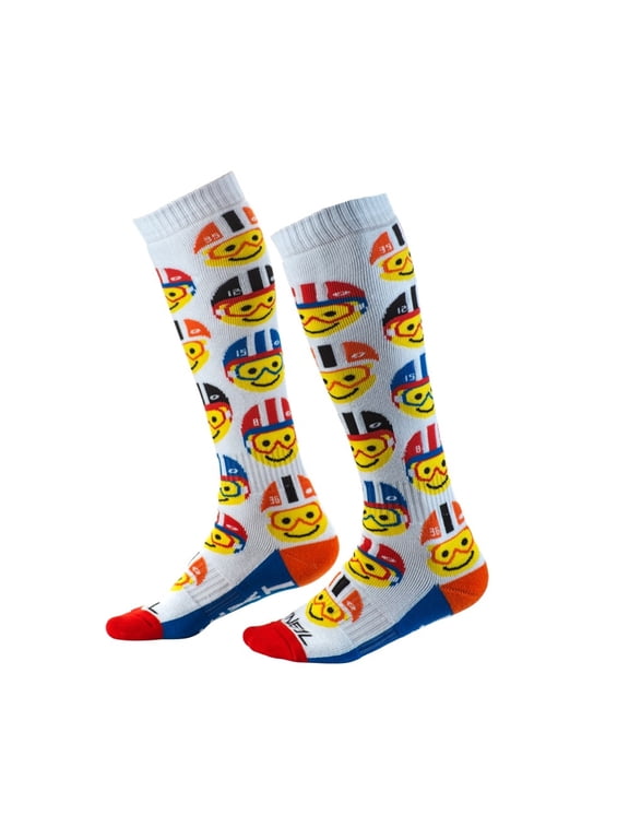 0356-764 Pro Mx Unisex-Child Motorcycle Socks Emoji (Multi, One Size)