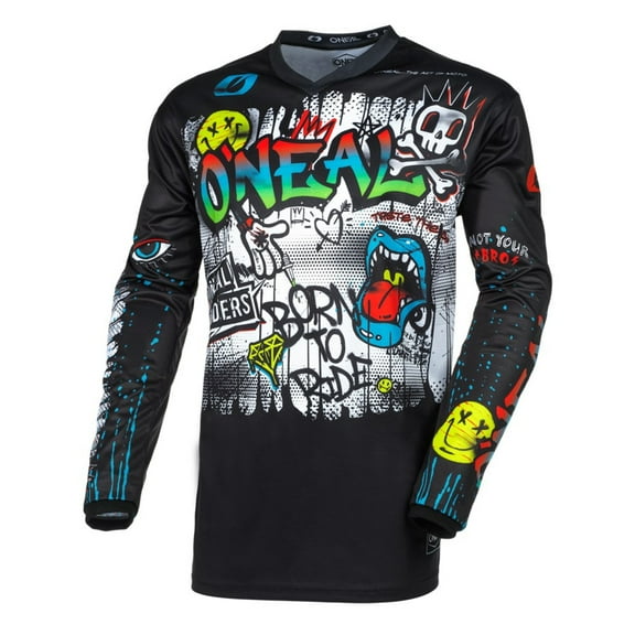 O'Neal 2024 Element Rancid Offroad Motocross Jersey - Black/White - Small