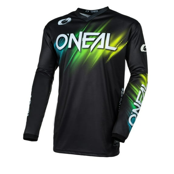 O'Neal 2024 Element Voltage Offroad Motocross Jersey - Black/Green - Large