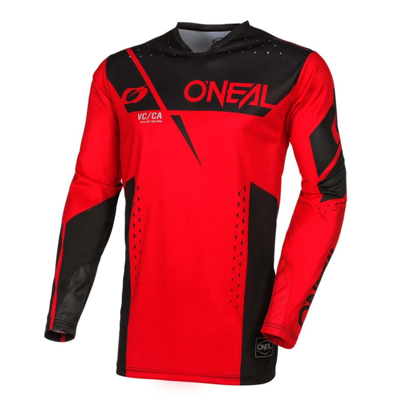 O'Neal 2024 Hardwear Haze Offroad Motocross Jersey Black/Red Small