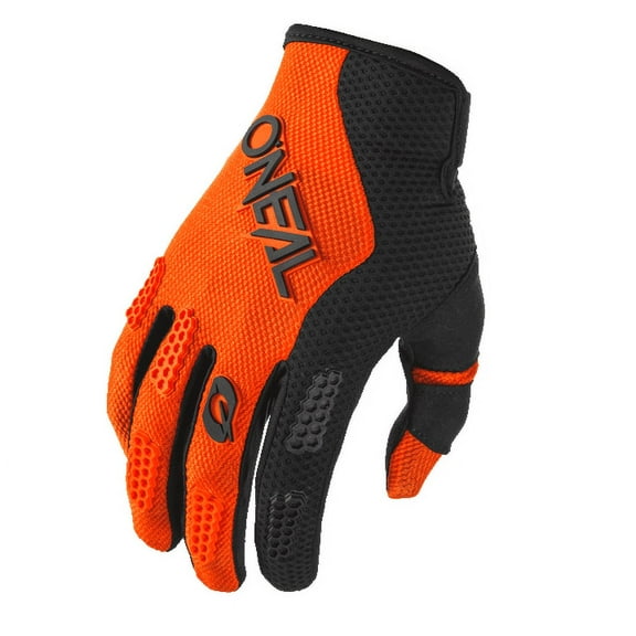 O'Neal 2024 Youth Element Racewear Offroad Motocross Gloves - Black/Orange - X-Small