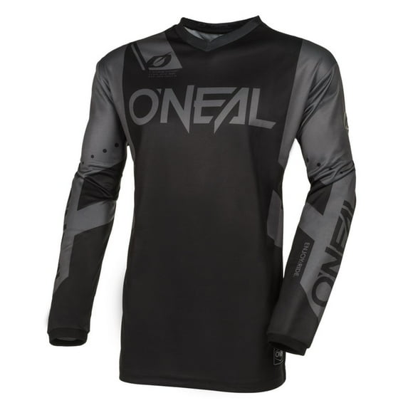 O'Neal 2024 Youth Element Racewear Offroad Motocross Jersey - Black/Gray - X-Small