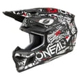 thumbnail image 1 of O'Neal 3 Series Attack Helmet Black/White Large, 1 of 6