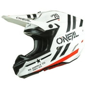 O'Neal 5 SRS Squadron MX Offroad Helmet White/Black SM