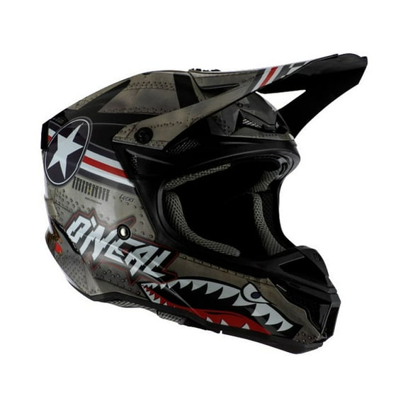 O'Neal 5 SRS Wingman MX Offroad Helmet Gray/Black MD