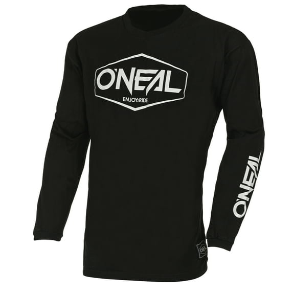 O'Neal Element Hexx Cotton Youth MX Offroad Jersey Black/White LG