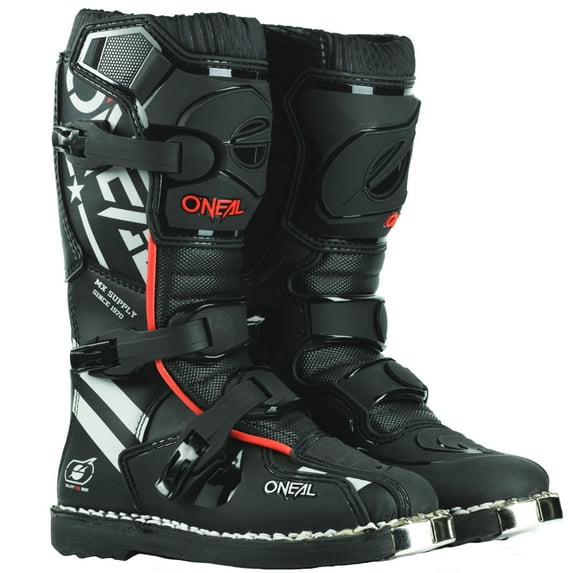 O'Neal Element Squadron Youth MX Offroad Boots Black 1 USA
