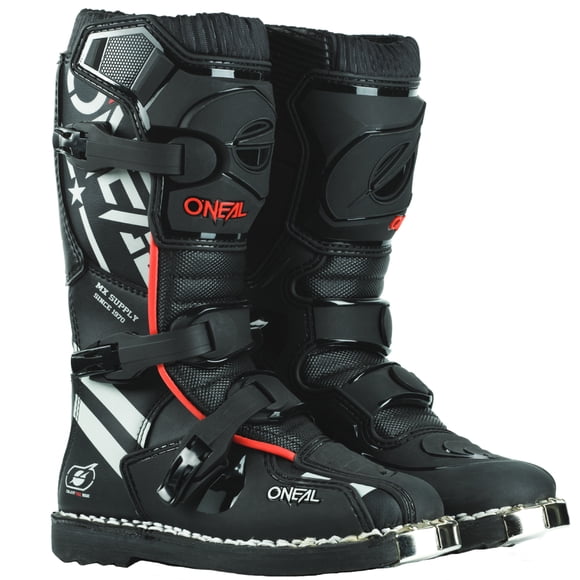 Anti-slip Kids Boys Ankle Boots with Motorcycle Hook and Loop