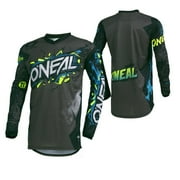 ONeal Element Villain Mens MX Offroad Jersey Gray SM