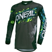 ONeal Element Villain Mens MX Offroad Jersey Gray XL