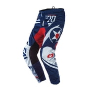 ONeal Element Warhawk Mens MX Offroad Pants Blue/Red 28 USA