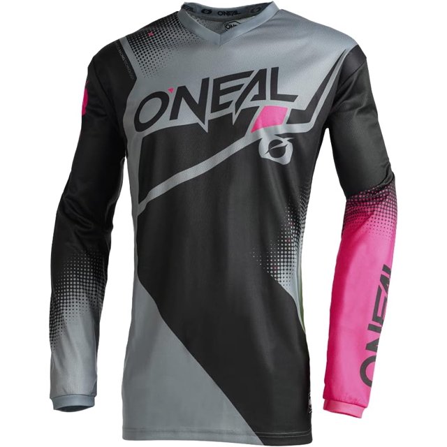 O'Neal Girl's Element Racewear Jersey Black/Gray/Pink
