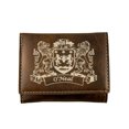 thumbnail image 1 of O'Neal Irish Coat of Arms Rustic Leather Wallet, 1 of 3