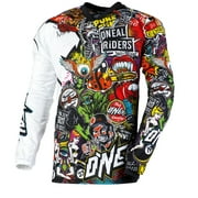 ONeal Mayhem Lite Crank Mens MX Offroad Jersey Multi XXL