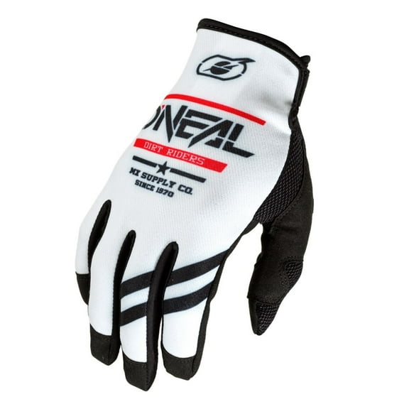 Oneal 2022 Mayhem Squadron Gloves - White/Black - XX-Large