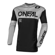 ONeal Mens Standard Element Racewear V.23 Jersey, Black/Gray, MD