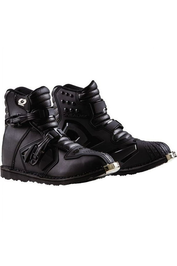 Racing Rider Shorty Boots - Black, All Sizes