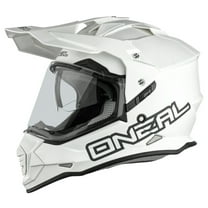 O'Neal Sierra II Flat Dual Sport Motorcycle Helmet White XS
