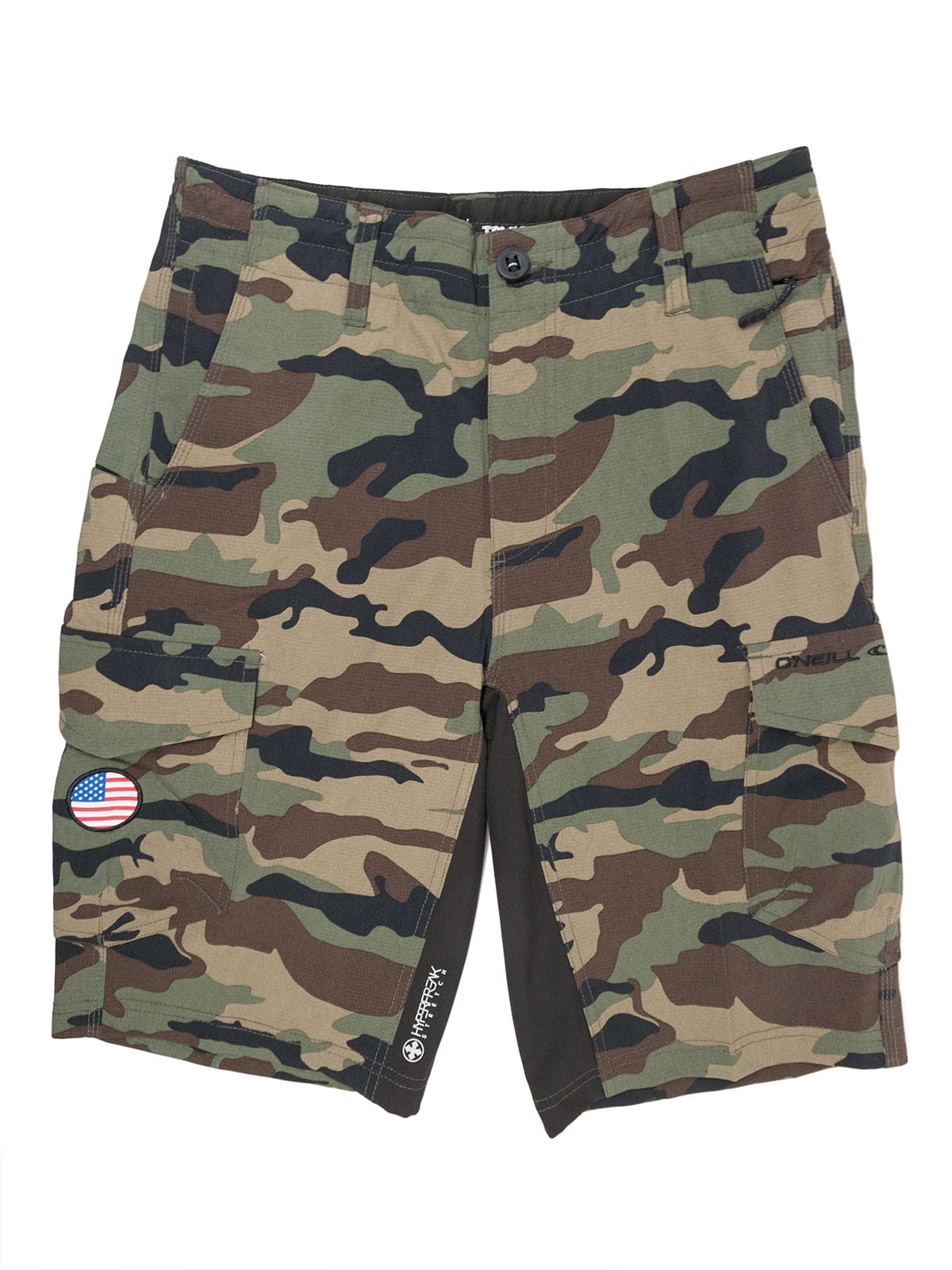 O'Neill GI Jack Traveler 3 Hybrid Boardshorts 44 Camo green (SP918A102Q)