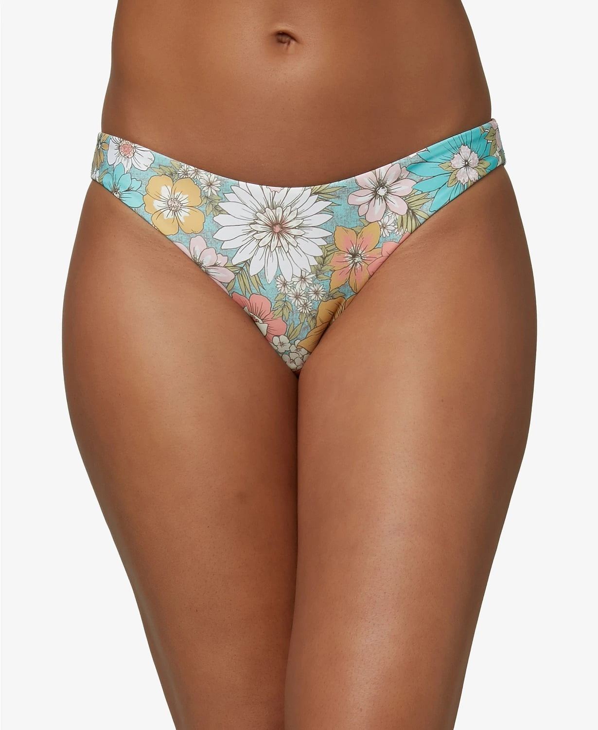 O'Neill GREEN Juniors' Nazare Wildflower Printed Bikini Swim