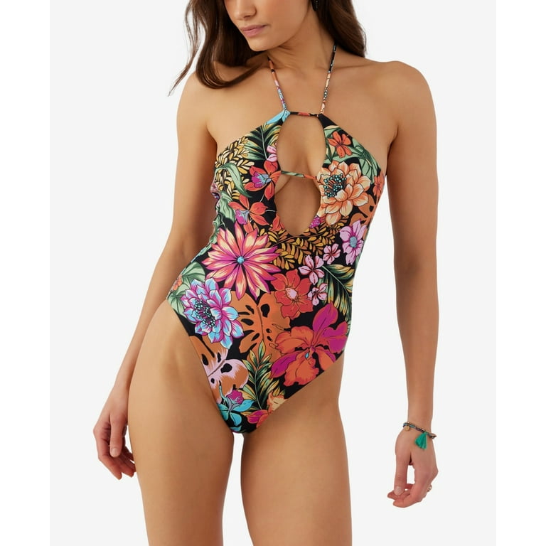 O'Neill MULTI Juniors' Reina Tropical Santa Cruz One-Piece