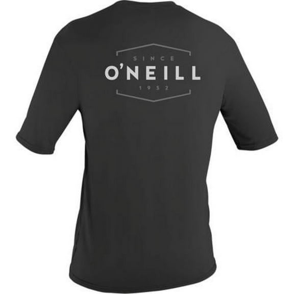 O'Neill Men's Basic Skins Dug Graphic Short Sleeve Rash Guard