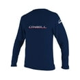 thumbnail image 1 of O'Neill Men's Basic Skins Longsleeve Rash Tee M Navy (4339IB), 1 of 3