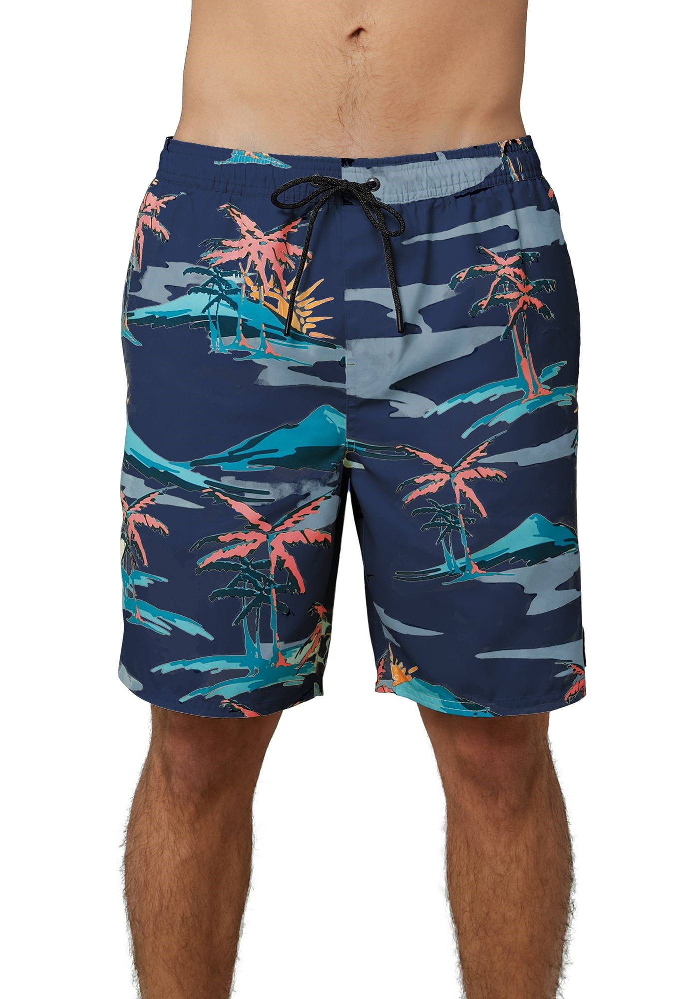 O'Neill Men's Superfreak Camo Board Shorts - 21" Outseam, Hyperfreak Stretch, Hyperdry Quick-Dry, With Neoprene Panel