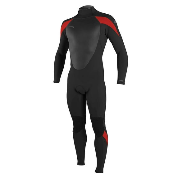 O'Neill Men's Epic 3/2mm Full Wetsuit XLS Black/black/red (4211B)